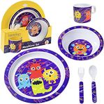 5 Pc Mealtime Feeding Set for Kids 