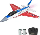 VOLANTEXRC RC Plane F-16 Fighting Falcon - 2.4Ghz 2CH Remote Control Airplane Jet Fighter Ready to Fly with Cool Lights, for Beginners, Boys and Girls (762-4)