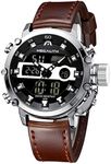 MEGALITH Mens Watches Waterproof Di