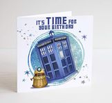 Doctor Who Personalised Birthday Card