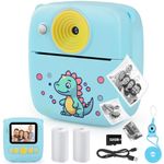 Kids Camera Instant Print for Boys Girls, Christmas Birthday Gifts for 3 4 5 6 7 8 9 Year Old Boys Girls, 1080P Kids Digital Camera Toys for Kids Age 3-14