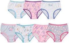 Peppa Pig Girls' 100% Combed Cotton Underwear in Sizes 2/3t, 4t, 4, 6 and 8, 7-Pack, 4 Years