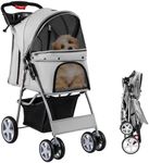 Maxmass Travel Pet Stroller, Foldab