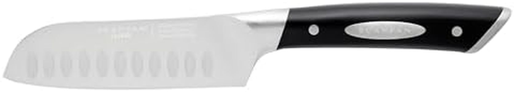 Scanpan 92551200 Classic Santoku Knife, Black, 18073