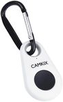 CamKix Camera Shutter Remote Control with Bluetooth Wireless Technology - Drop Style - Compatible with iPhone/Android - One Button Control - Carabiner and Lanyard with Detachable Ring included