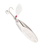 (30ml, Chrome) - Acme Kastmaster Lure with Buck Tail Teaser