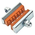 SunLite Economy Brake Pads, Retro Red, Card of 10