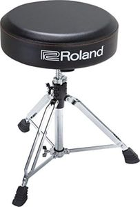 Roland Tabouret de batterie rond Roland avec assise en plastique robuste - RDT-RV 1