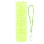 Pilipane Remote Control Protective Cover,Smart TV Remote Cover,Remote Cover,Remote Control Protective Cover with Lanyard,Silicone Shock Proof Remote Controller Skinfor Fire TV Stick Anti Slip (Green)