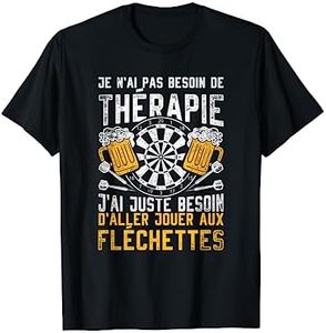 Drôle Fléchettes Joueur de Fléchettes T-Shirt