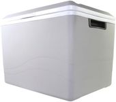Koolatron Electric Cool Box - 12 V Powered Cooler For Car, Camping, Travel, Hard Sided Refrigerator For Vehicle, Caravan, Hot & Cold Function, Cools Drinks,Food For Road Trip, 34 L