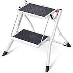 KINGRACK 2 Step Ladder with Wide An