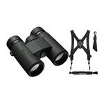 Nikon Prostaff P3 8X30 Binoculars with Harness and Lens Pen Cleaning System Bundle (3 Items)