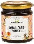 Nutricrate Small Bee Honey (250g) Pure and Natural | No Sugar Adulteration | Kombu/Stingless Bees Raw Honey from Jungles of Western Ghats