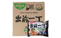 Nissin Demae Ramen Instant Ramen Noodles - Black Garlic Oil Tonkotsu Flavour 100g (Pack of 30), by CNMART