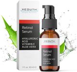 YEOUTH Retinol Serum for Face with Hyaluronic Acid Serum & Vitamin E, Hydrating Face Serum, Night Facial Serum, Skin Care Products for Men & Women, Skincare Serum 1oz