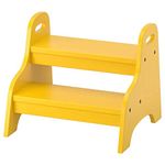 Ikea Children's Step Stool, Yellow, 40x38x33 cm (15 3/4x15x13")