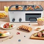 4 in 1 Hot Pot Electric with Grill 