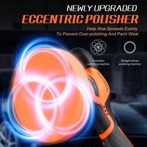 Protmex Cordless Car Polisher 6-Inch – Rechargeable Buffer Tool