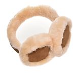 Oakgrain Genuine Sheepskin Ear Muffs, Chestnut, Adult