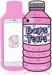 Besoar Case for iPhone SE 2022/2020/6/6S/7/8,Silicone Water Bottle Cover,Cute 3D Cute Cartoon Kawaii Soft Covers Hypebeast Design Cool Fun Cases for iPhone SE 2022/2020/6/6S/7/8 4.7" Women Girls Teen