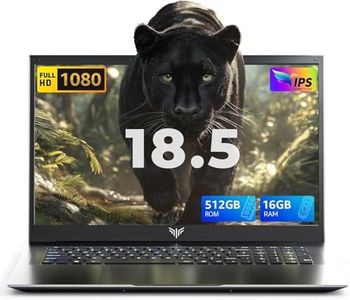 ACEMAGIC 18,5 Zoll Laptop,Twin Lake N150 (bis zu 3,6 GHz),8000mAh,16 GB DDR4 512 GB SSD bis zu 2 TB, 1920 x 1080 IPS Full HD Laptop, BT5.0, HDMI, Typ-C, 180° Öffnen und Schließen