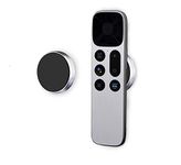 HIKER Wall Mount Magnetic TV Remote Holder Stand Organiser for Universal TV DVD & AC (Pack of 3) (Silver)