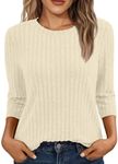 Pullover Women Gown 3/4 Sleeve Fall