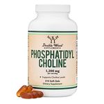 Phosphatidylcholine 1,200 mg Enhanced Version of Sunflower and Soy Lecithin | Non - GMO Support Brain Health (210 Softgels)