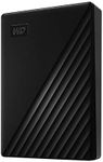 WD 4TB My Passport, Portable External Hard Drive, Black, backup software with defense against ransomware, and password protection, USB 3.1/USB 3.0 compatible - WDBPKJ0040BBK-WESN