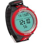 CRESSI - EKS 840058/391 : CRESSI - EKS 840058/391 : Dive computer watch NEON COLOR RED