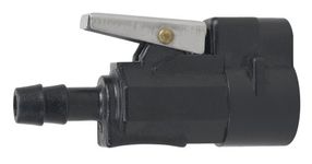 Moeller Marine Fuel Tank Barb Connector (Mercury, 3/8", Female, Two Prong Clip Style,1998 and Newer Engines)