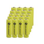 20 Pack Solar Light AA Rechargeable Batteries Ni-CD 800mAh,NiCd AA Rechargeable Batteries for Solar Lights Solar Lamp