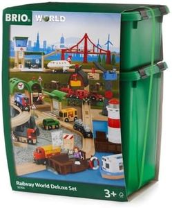 BRIO - Railway World Deluxe Set 106 Pieces