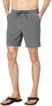 Quiksilver Men's Taxer Heather Amphibian 18 Hybrid Short, Black 241, Small