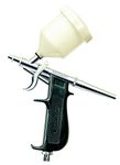 Painter Spray Gun (LABEL) Artmaster Air Brush Spray Gun for Makeup, Tattoo & Bakery Use - 0.7mm Brass Nozzle, 60ml Cup, Gravity Feed AC-60