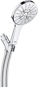 GROHE Rainshower SmartActive Hand Round Shower Kit-3 Sprays, 1.75 gpm, Chrome