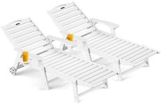 Outdoor Chaise Lounge Chair Set of