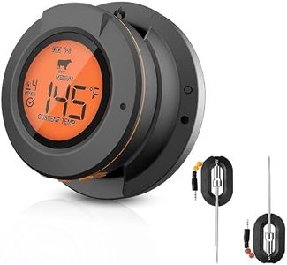 Acesidn Smart Smoker Thermometer-Bluetooth Meat Thermometer for Grilling-Meat Temperature Monitor for Smoker-Includes 2 Probes-Gift for Men Dad Husband