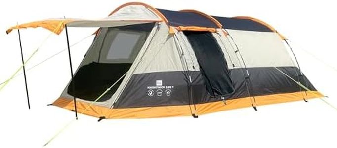 OLPRO Knightwick 3 Man Tunnel Camping Tent with Porch – Waterproof 5000mm, Lightweight Dome Tent for 2-3 People, Festival, Backpacking, Hiking, Outdoor Sleeping Tent