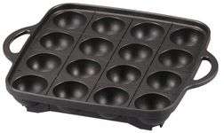 Iwatani Takoyaki Grill Pan, Medium, Black