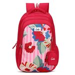 Genie Lynda Backpack for Women, 19 inch bags for Girls, Water Resistant and Lightweight. 3 compartment bag with Happy Pouch. 36 litres.