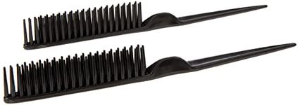 CocoBlack Naturals 3 Row Styling Comb For Detangling, Defining And Separating Curls (Black)