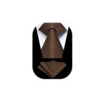 Enlision Brown Tie and Pocket Square Set for Men Classic Wedding Solid Ties Business Men Tie Handkerchief Gift Set