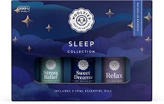 Woolzies 100% Pure Good Night Sleep Well Essential oil Blend set | Helps Sleep better Faster & Restful| Sweet Dreams Oils for Insomnia |Natural Sleep Aid |Helps Stress,Undiluted Therapeutic Grade