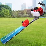 Cordless Hedge Trimmer, Bush Grass Trimmer, Handheld Gas Powered Petrol Hedge Trimmer Long Reach Use, Handle Anti-Vibration System, Commercial Household Garden Trimmer Tools