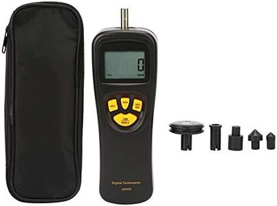 Digital Tachometer,LCD Handheld Tachometer 0.5-19999RPM,High Tester Counter with/Min/Last Data Backlight Hold Functions