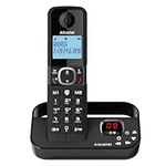 Alcatel F860 Voice Cordless Phone with answering machine - Landline Home Phones - Call Blocking Telephones