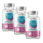 Health & Her Intimacy+ Multi-Nutrient Support for Women | 180 Vegan Tablets | Female Libido Booster Supplements for Women with Maca Root and Tribulus to Help Discover You Again | 3 Month Supply