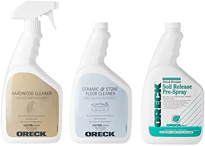 Oreck Orbiter Complete Clean Value Kit, for Wood Tile and Carpet Floors, ORBDLXKIT